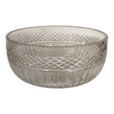 Round crystal bowl from Saint-Louis