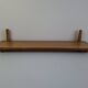 Midcentury Czechoslovak Wooden Wall Shelf, 1960s