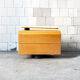 Bedroom in winked maple and fabric by Giovanni Offredi for Saporiti Italia 1970s