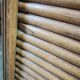 Double curtain cabinet in oak "notary's furniture"