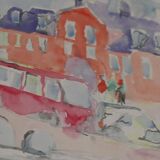 « Le trafic à la Maison du Chevalier » par Bert Forkström