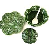 Large Soup Pot Cabbage Green