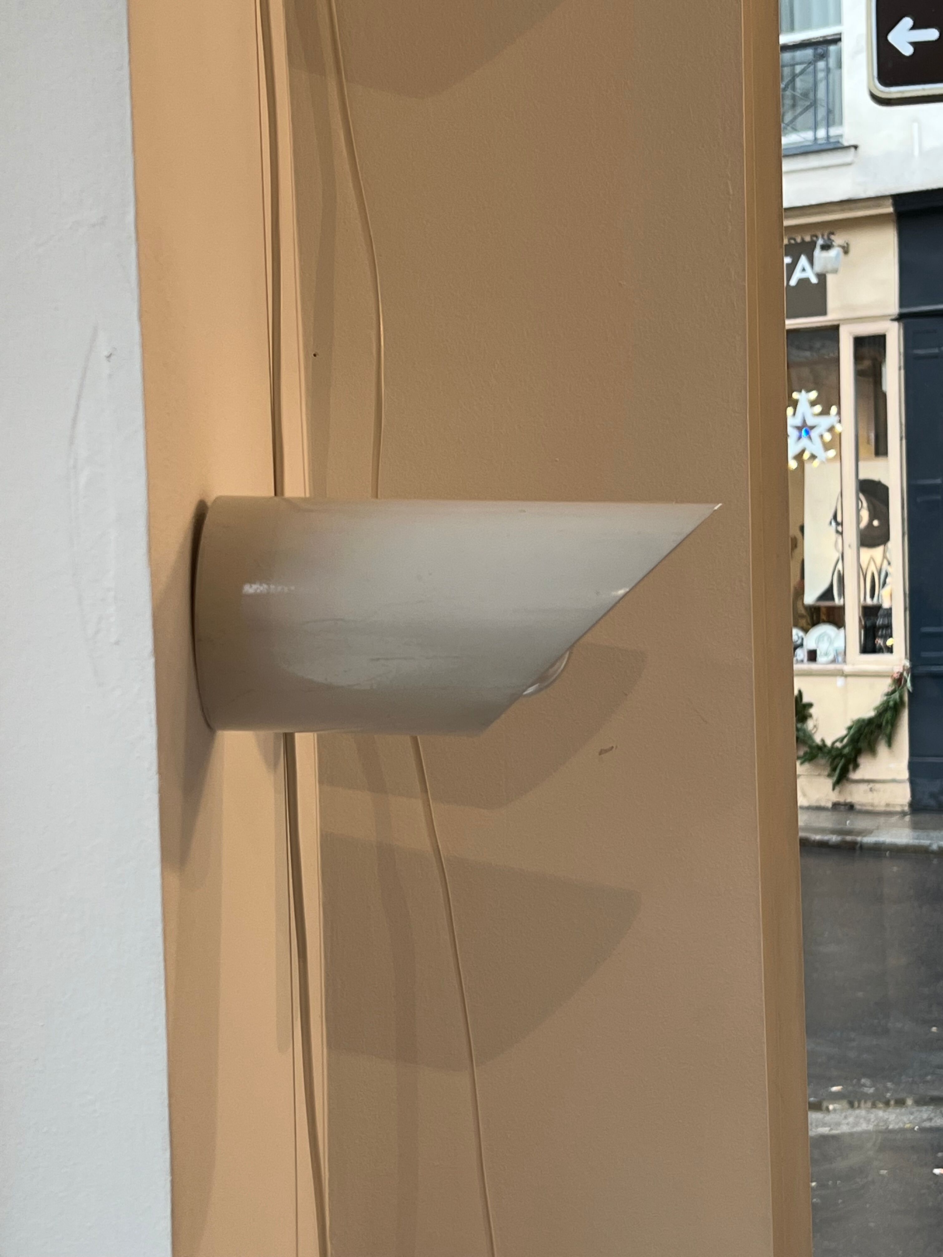 Pair of Obliqua wall lights by Ignazia Favata and Claudio Dini for Bieffeplast 1969