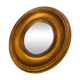 Miroir convexe rond doré miroir de sorcière