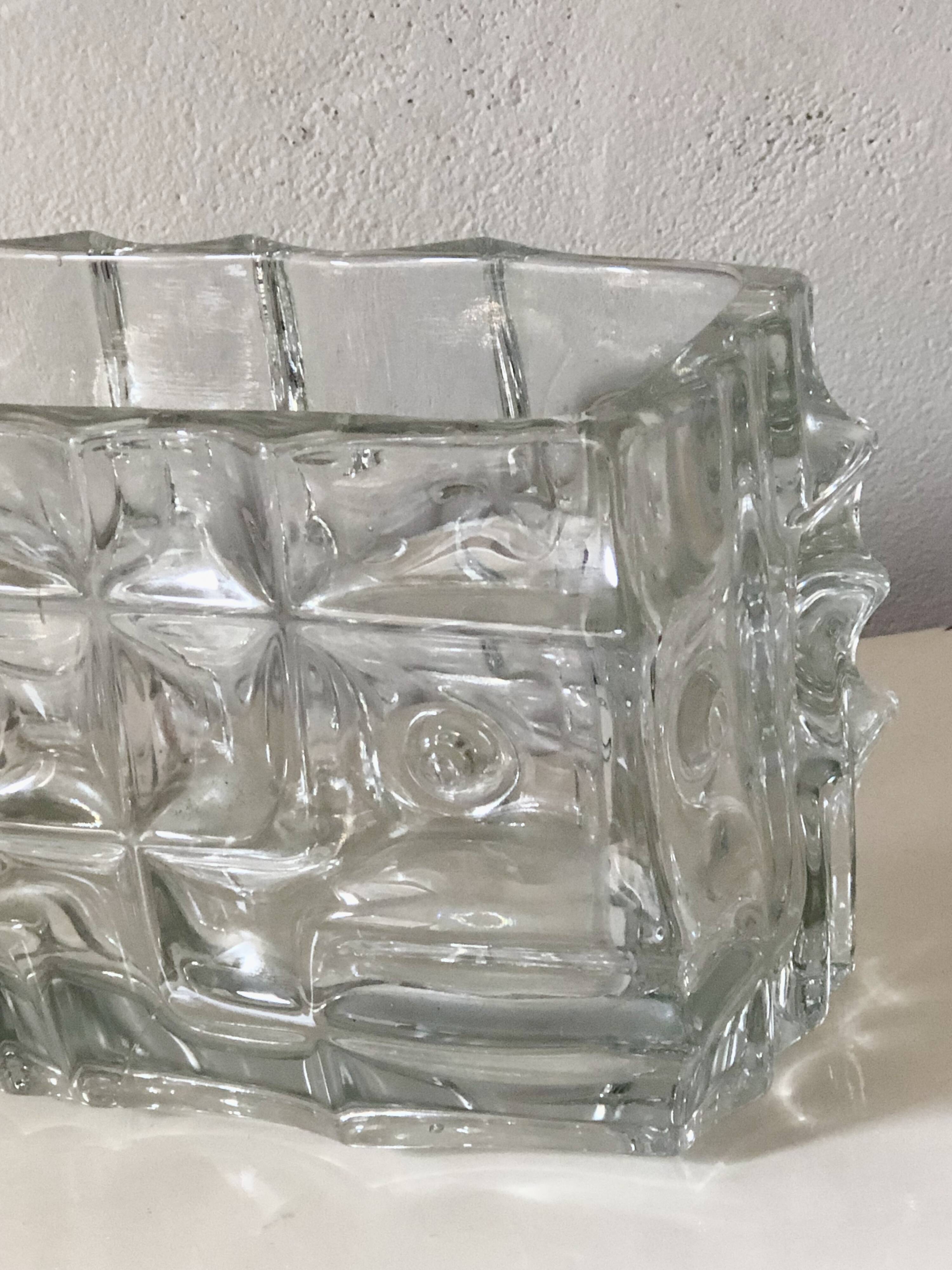 Vase en verre