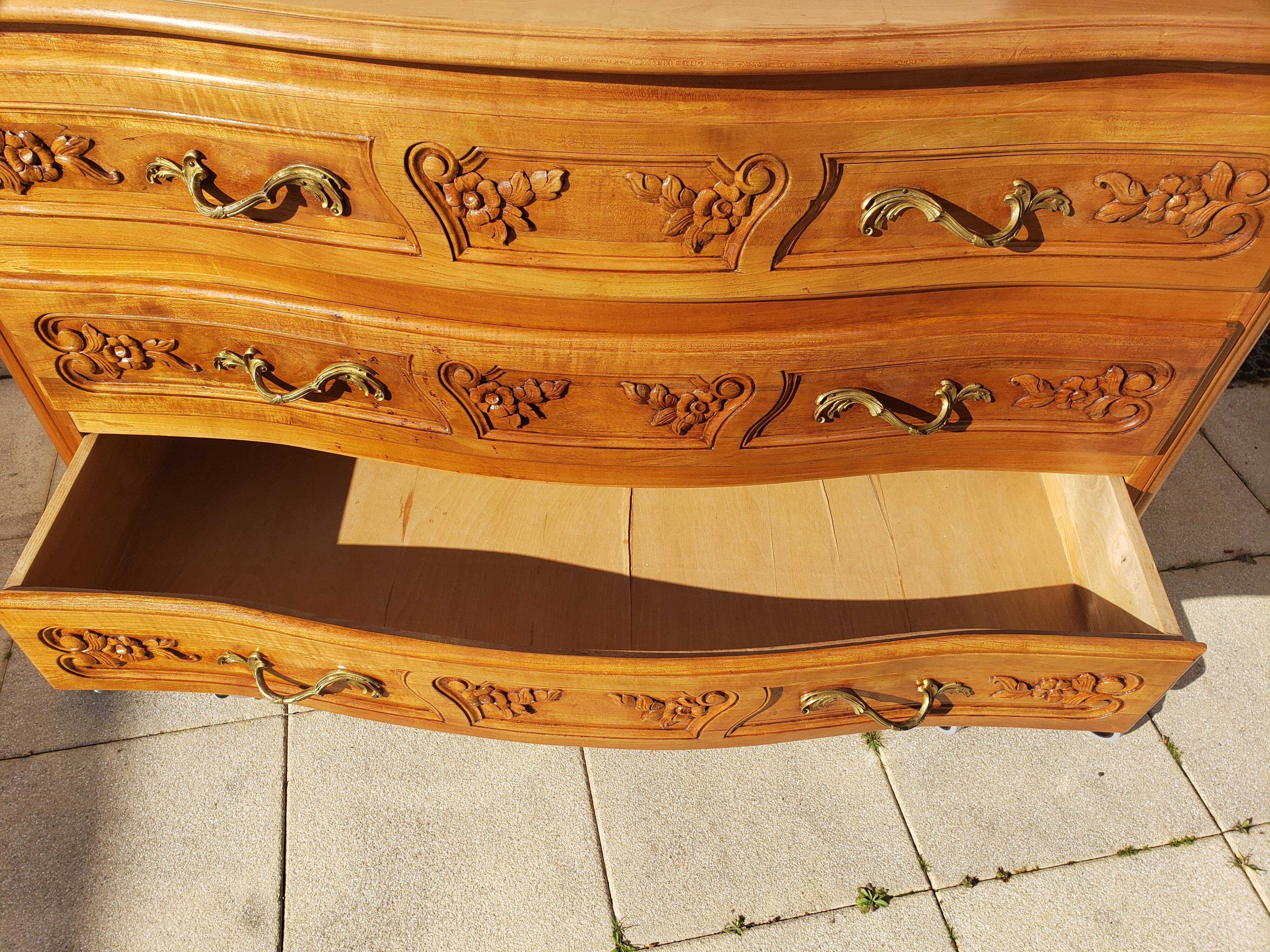 Antique Commode in Baroque Art Deco Style Louis XV