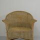 Rattan armchair