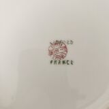 Limoges porcelain flat plate