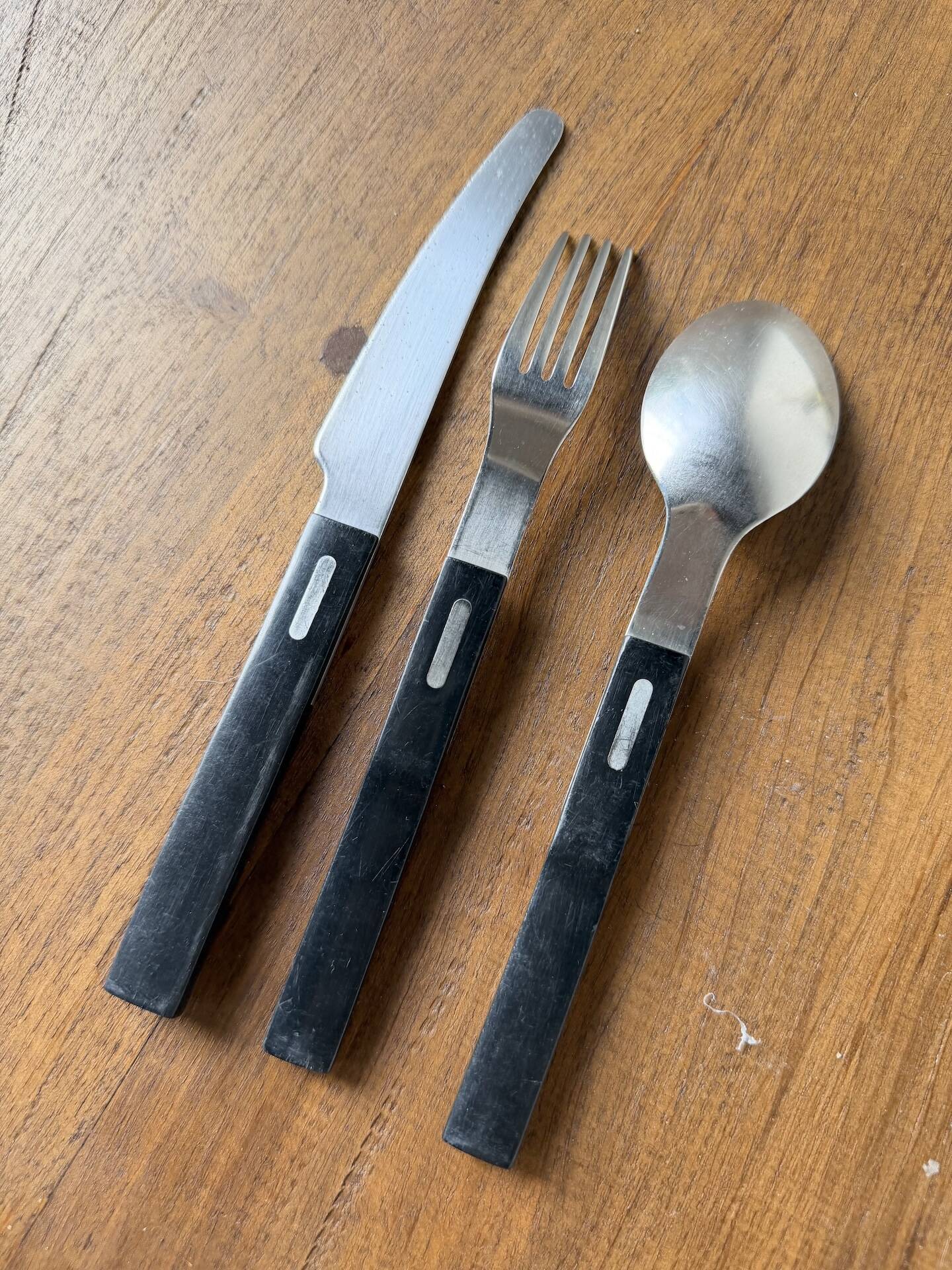 Lot of vintage Ikea cutlery by Olle Gyllang.