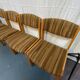 4 chaises vintage années 70