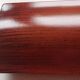60s teak wood imitation vase.