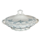 Covered dish, vegetable dish in Maastricht earthenware, Clara model