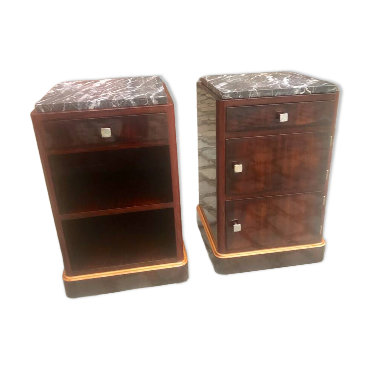 Art Deco bedside tables