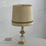 Brass and Crystal D'Albret lamp
