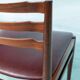 Vintage office chair in teak, 1960s in plywood.
