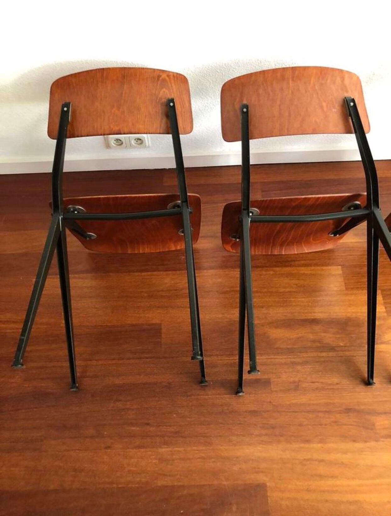 Set of 4 design chairs 60s Marko Spintoel by Kooistra