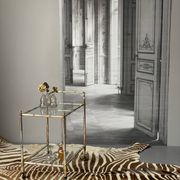 Vintage Golden Bar Cart