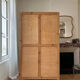 Parisian wardrobe in painted wood