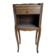 Wooden bedside table