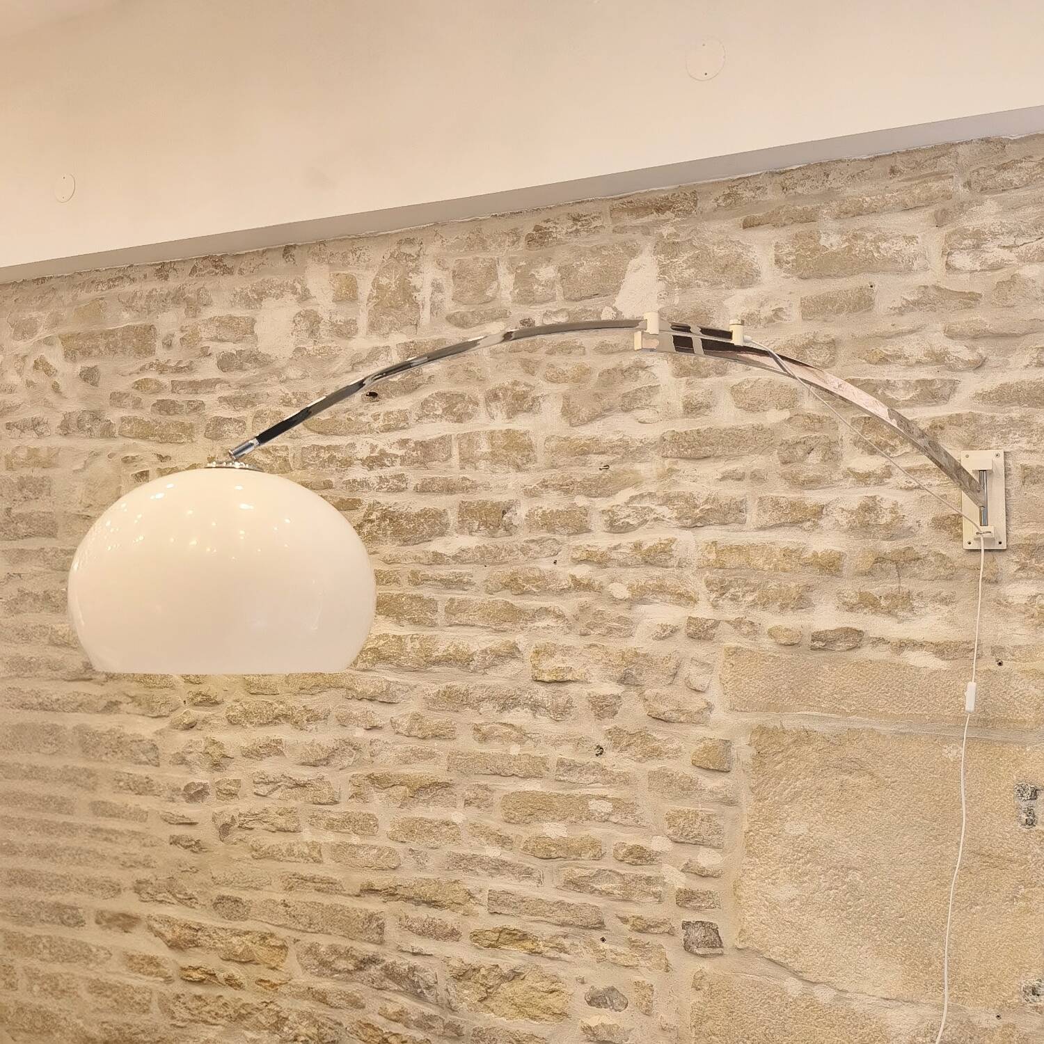 Applique murale Arc, design Goffredo Reggiani, 1970