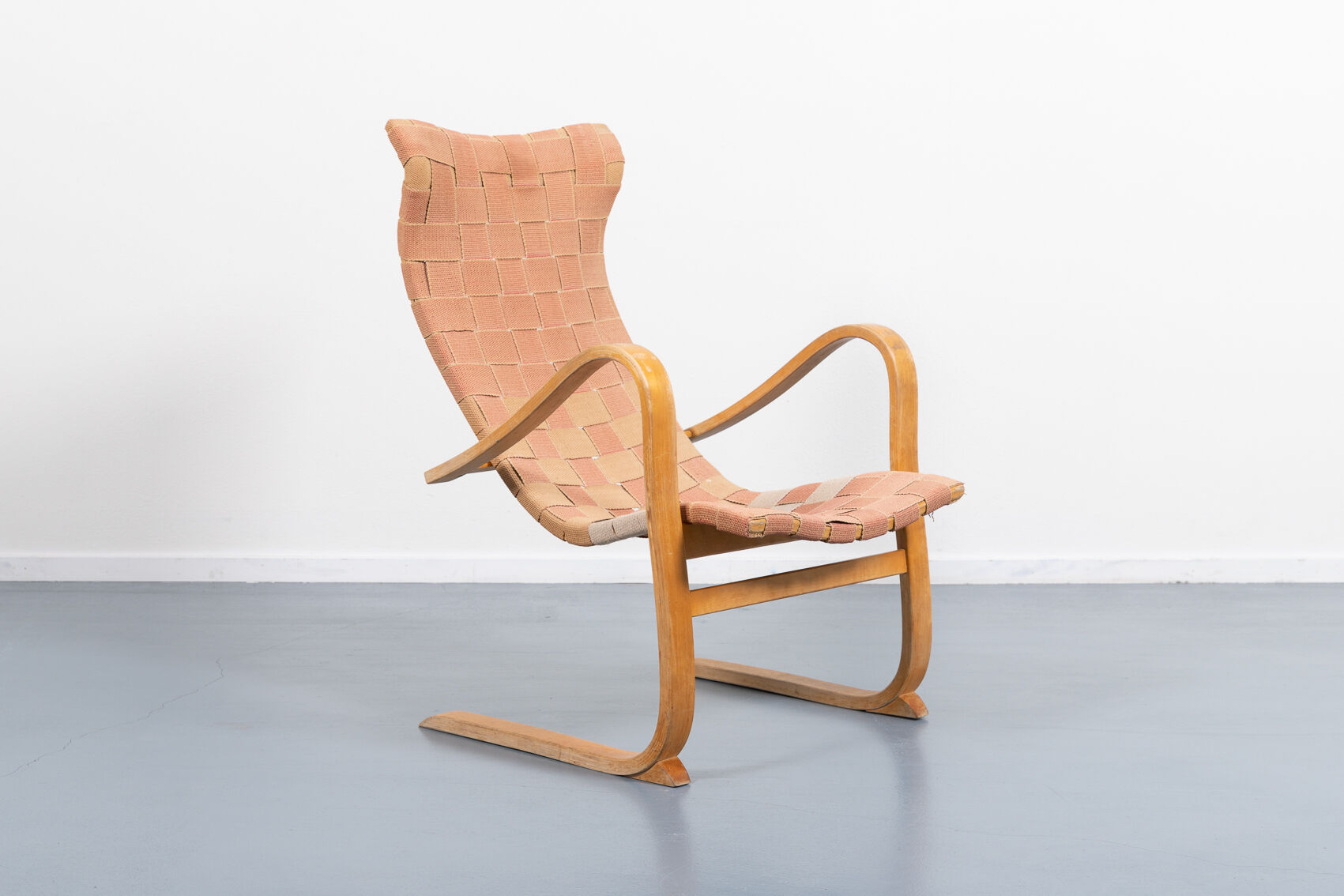 Deck chair 'Patronen' by Gustav Axel Berg 1940s Sweden