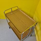 Collapsible Chrome Serving Trolley, 1970s