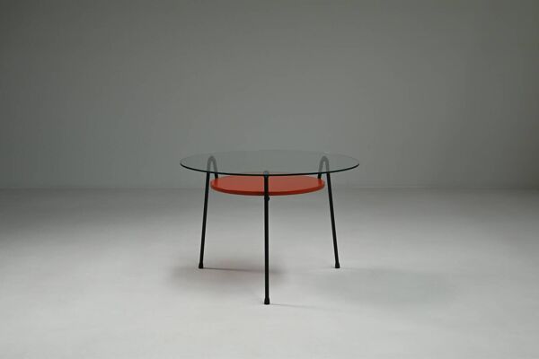 Table “Mug” par Wim Rietveld pour Gispen, années 1950, Pays-Bas.