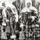 Binche carnival 1959 Gilles parade, Original photograph