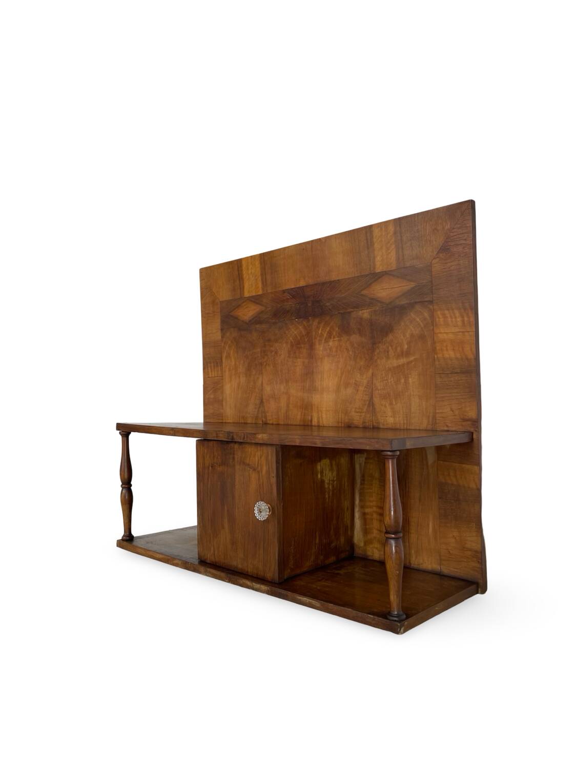 Banc de couloir Art déco italien, années 1920