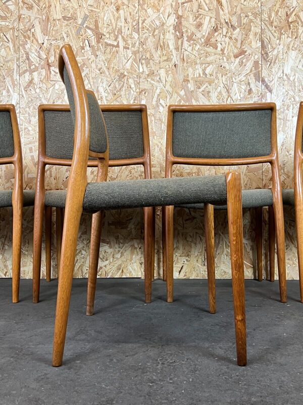 Chaises en teck chaise Niels O. Möller pour J.L. Moller’s 60