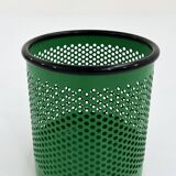 Corbeille à papier verte par R. Barbieri & R. Marianelli pour Rexite, 1980