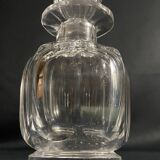 Large crystal perfume bottle by Baccarat, Malmaison model