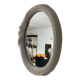 Vintage glazed ceramic mirror from the 70s