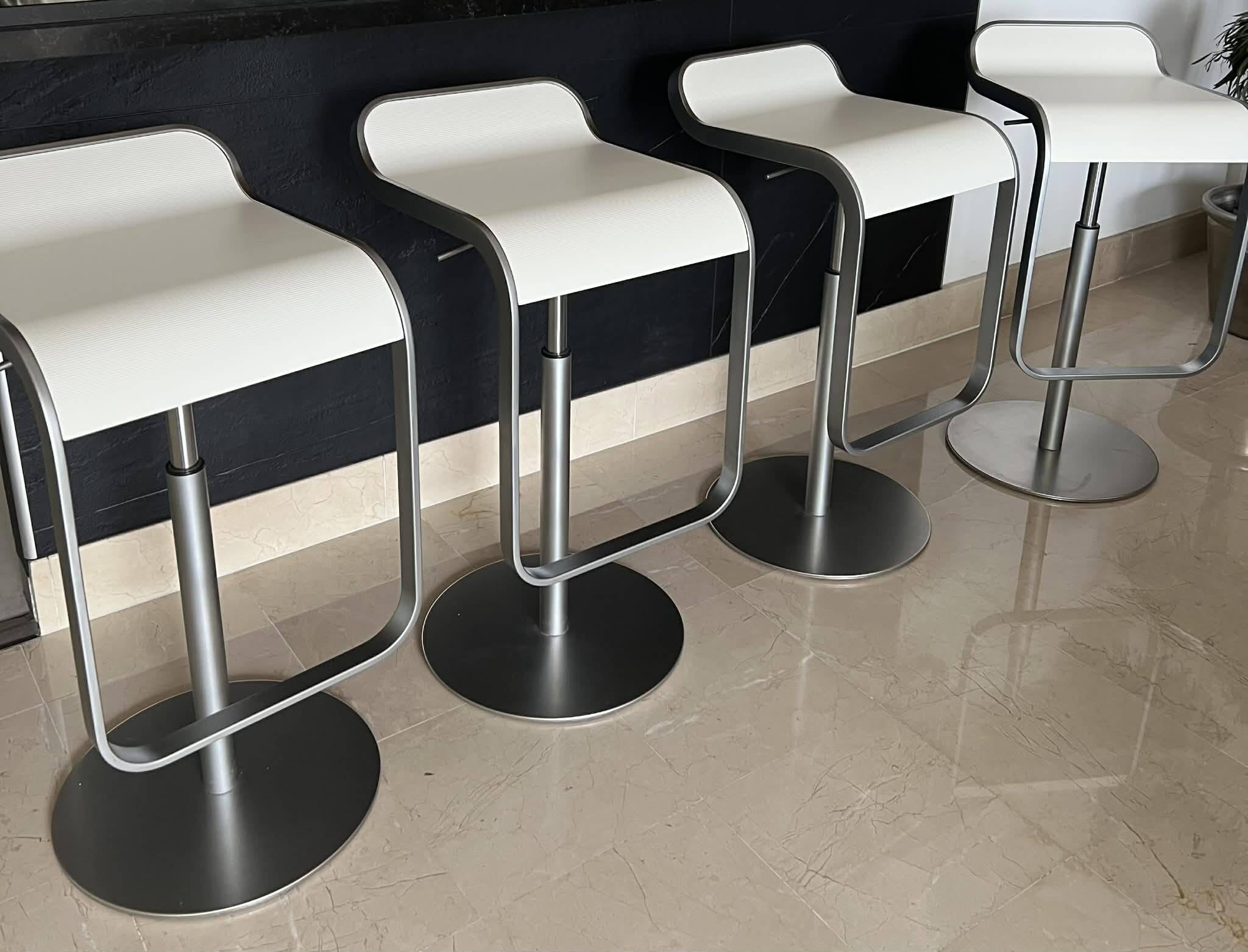 4 LEM stools designed by Lapalma Azumi