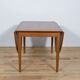 Table à manger extensible en teck, années 1960