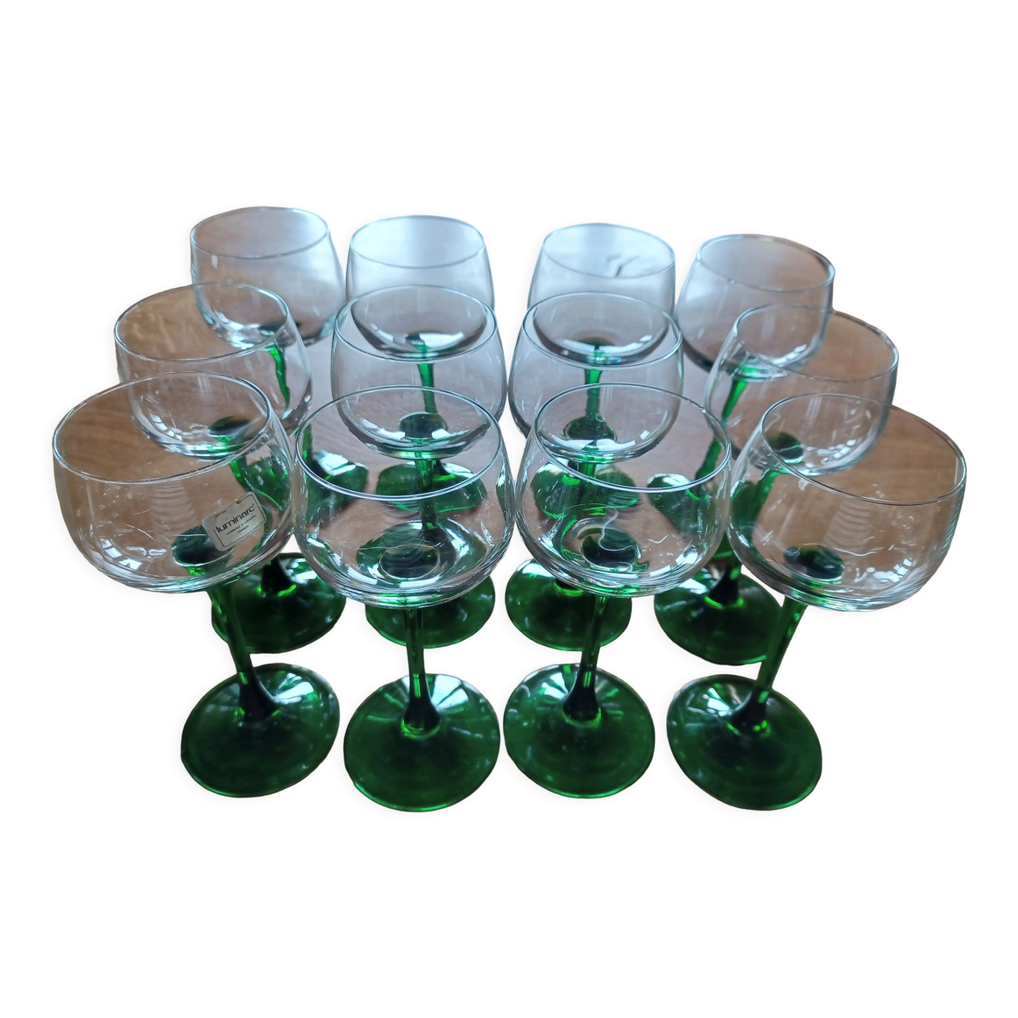 12 glasses of alsace wine