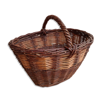 Old wicker basket