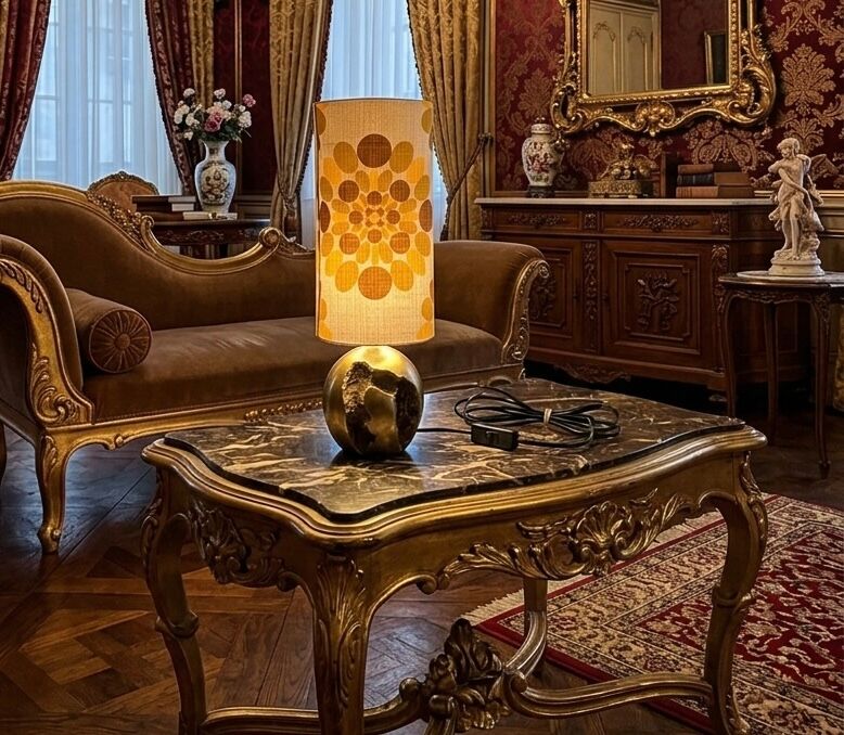 Bronze lamp unique piece David Marshall