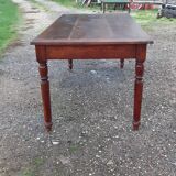 Country farm table in oak
