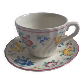 Churchill "Rosetta" English teacup