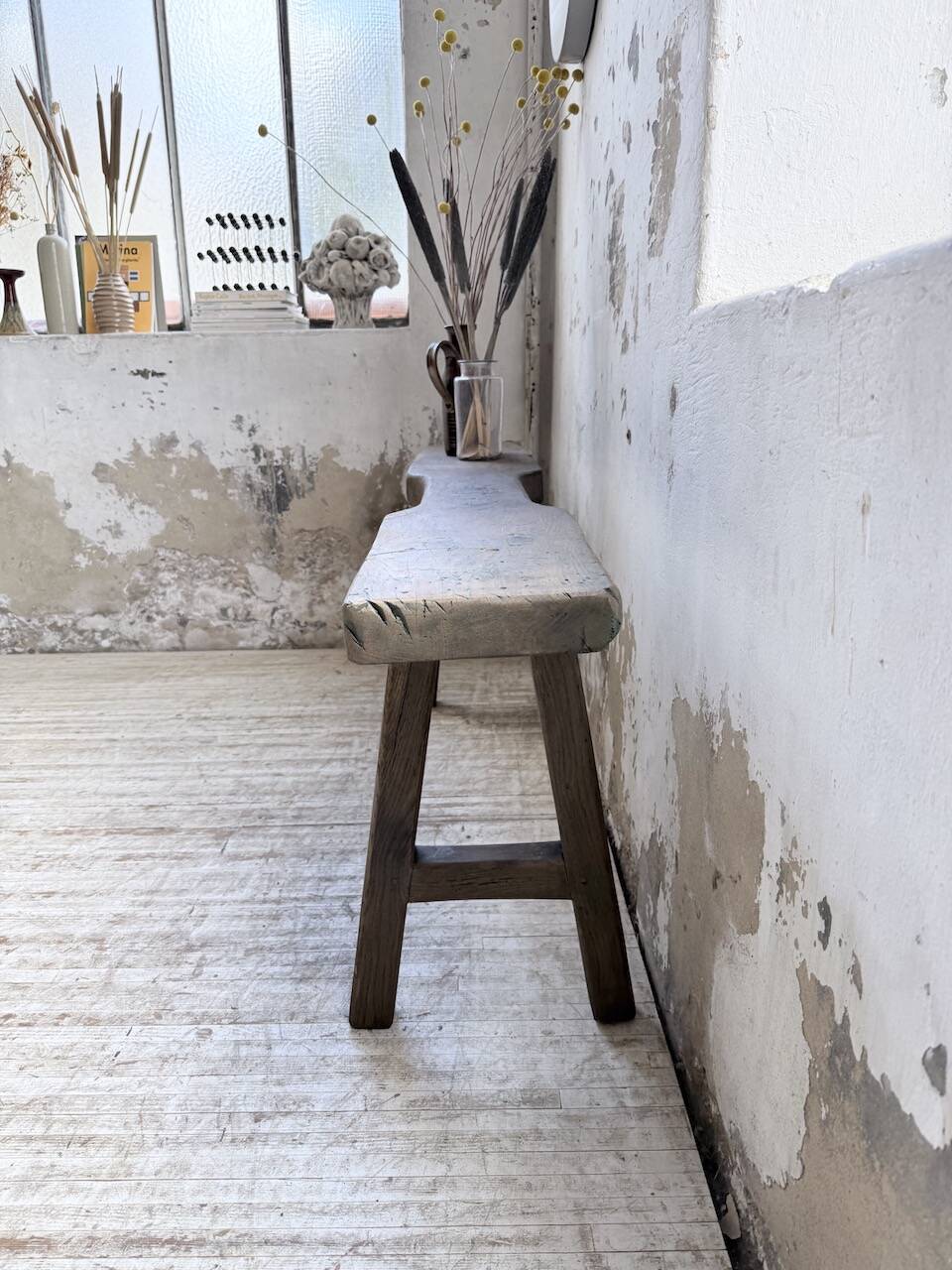 Banc console établi 1950