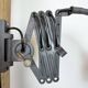 Grey Industrial Gooseneck Scissor Wall Lamp from Elektroinstala, 1960s