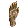 Bronze hand by Mariano Guido.