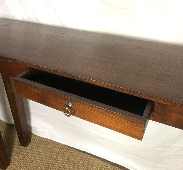 Console in massive oak