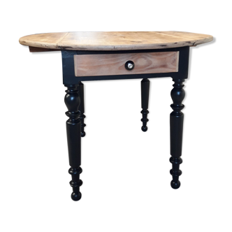 Table ronde à rabats