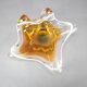 Bol en verre d'art tchèque de Josef Hospodka, années 1960