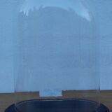 Old oval glass wedding globe 28 cm high glass bell