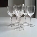 Set of 6 wine glasses