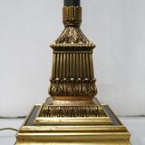 French midcentury Hollywood regency "Corinthian" floorlamp