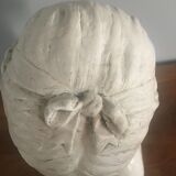 Old plaster bust 'La Rieuse' by Jean-Baptiste Pigalle